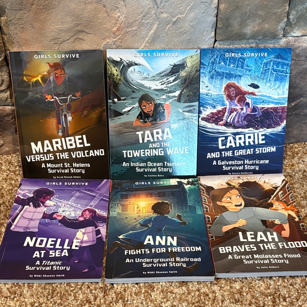 Girls Survive Historical Fiction- 6 books